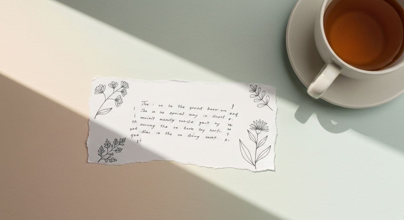 Person writing minimalist rupi kaur heartbreak poetry in notebook for emotional healing