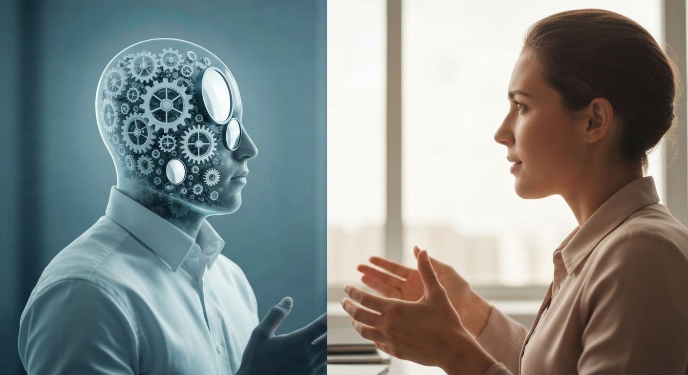 Person reflecting thoughtfully showing critical self-awareness in relationships instead of forced positive thinking