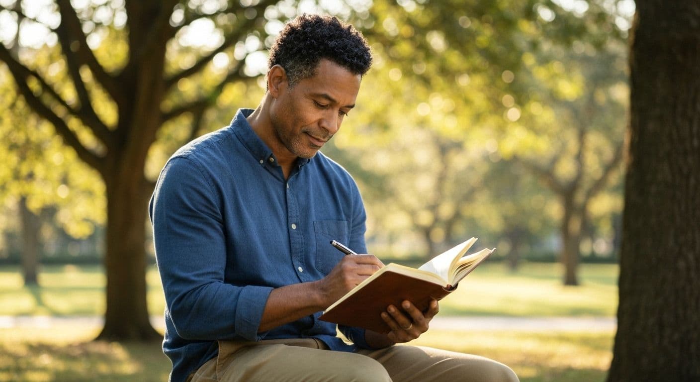 Person practicing daily self awareness habits to know yourself better than personality tests