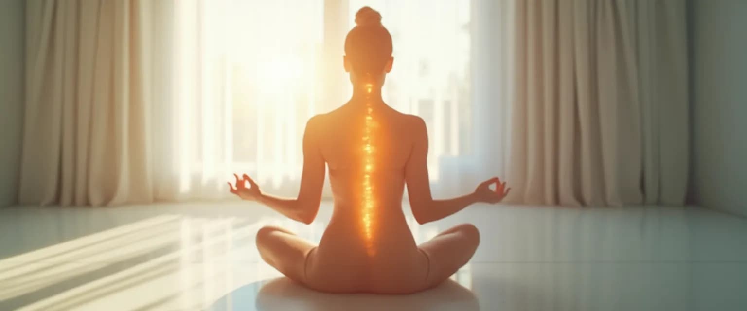 Person practicing mindfulness cognitive therapy techniques for chronic pain relief