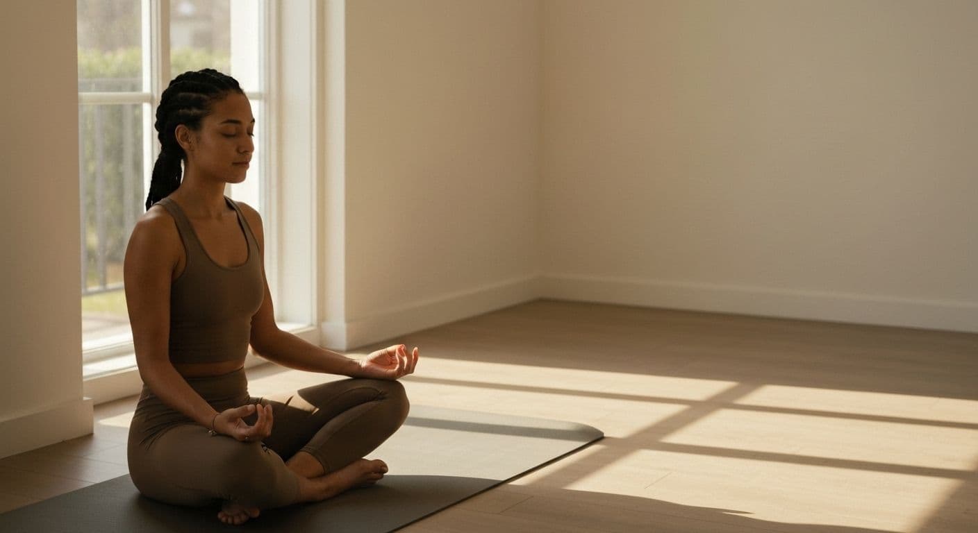 Person practicing self-awareness through mindful body scanning technique to understand what is self-awareness