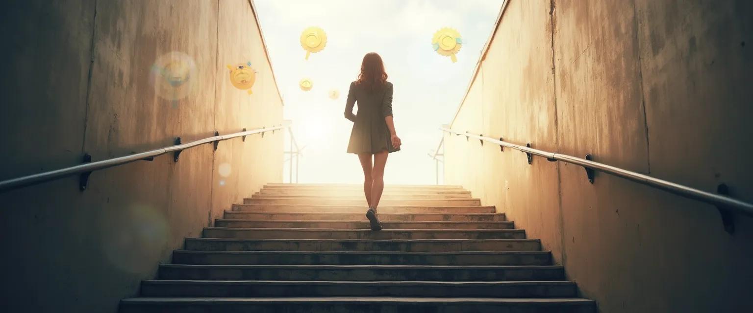 Person practicing daily confidence through intentional practice routines