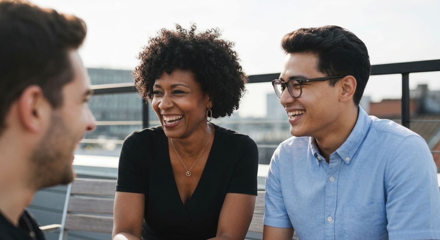 Person engaging in authentic self-renewal post breakup activities while building new meaningful friendships