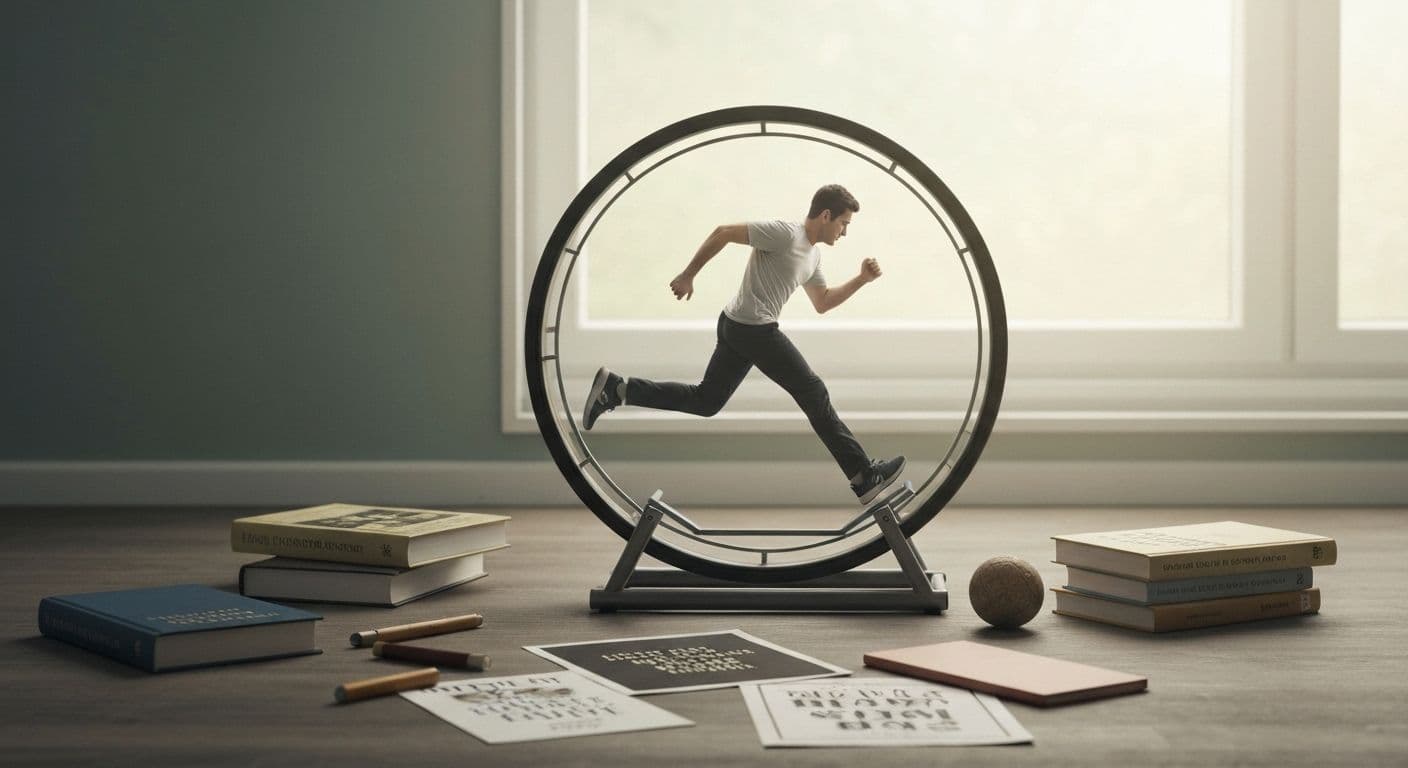 Person reflecting on their authentic path illustrating self awareness and self development connection