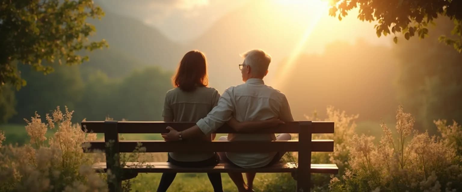 Person offering Christian words of comfort for the bereaved with compassion and gentleness