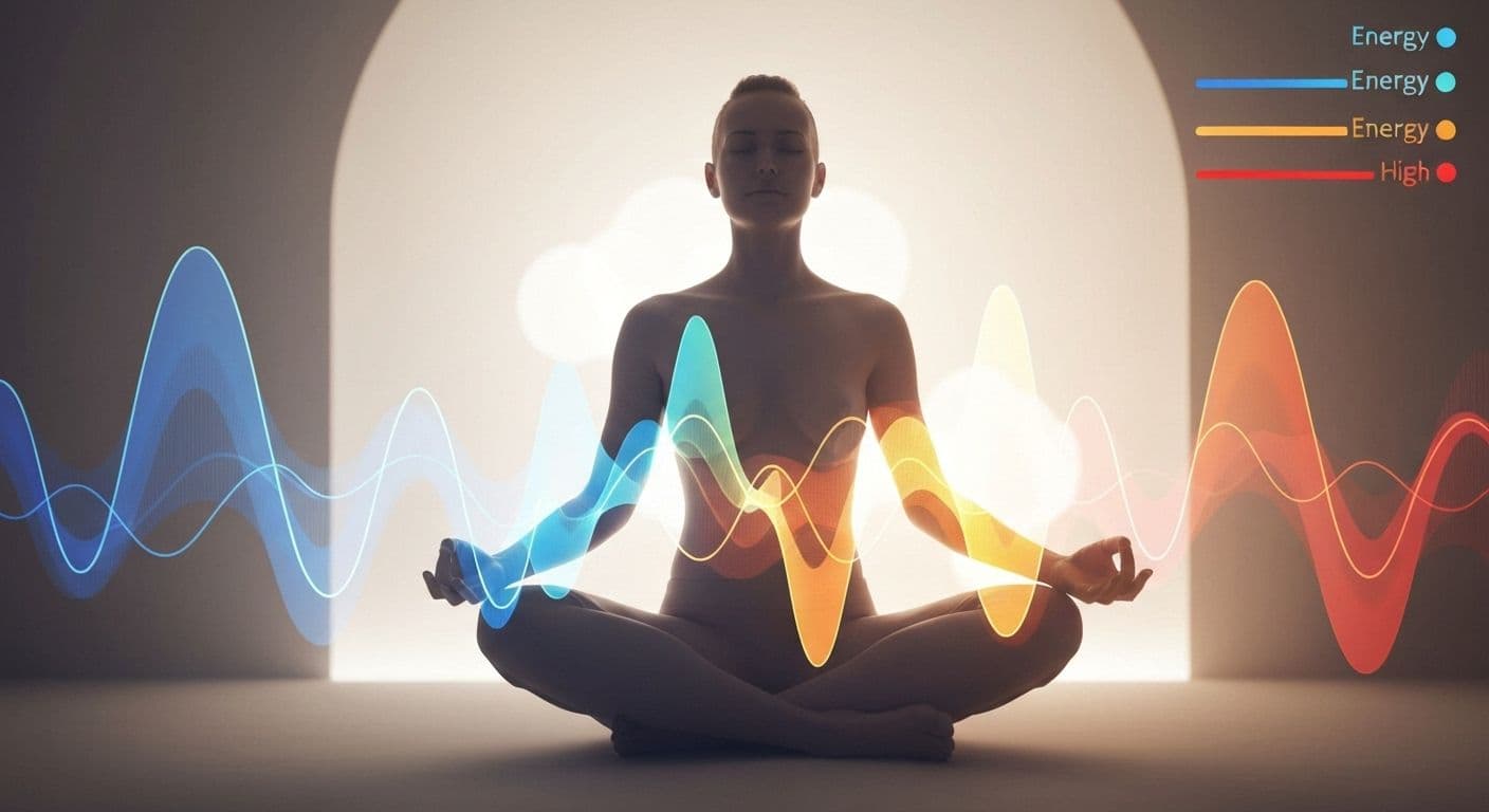 Person tracking daily energy patterns showing self-awareness includes understanding natural rhythms and peak performance windows