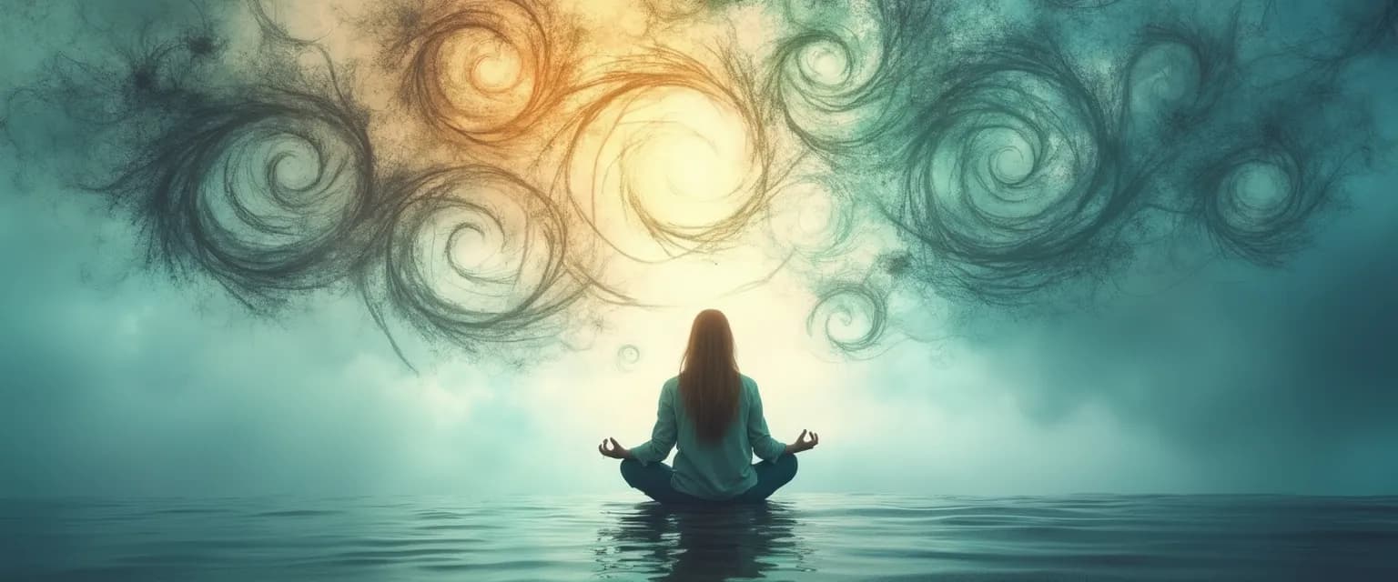 Person using 3-minute calmdownmind techniques to reset during emotional overwhelm