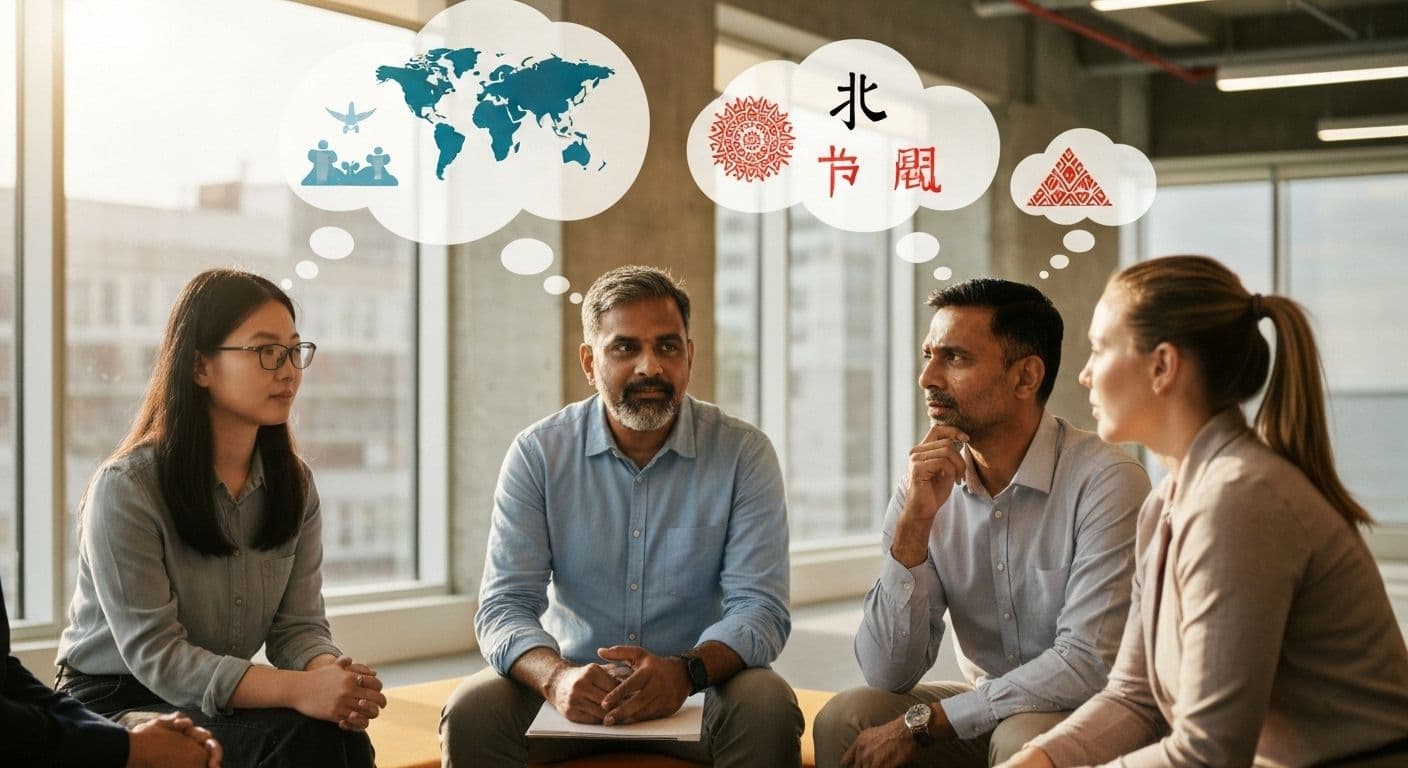 Person practicing cultural awareness self assessment techniques for better communication across diverse settings