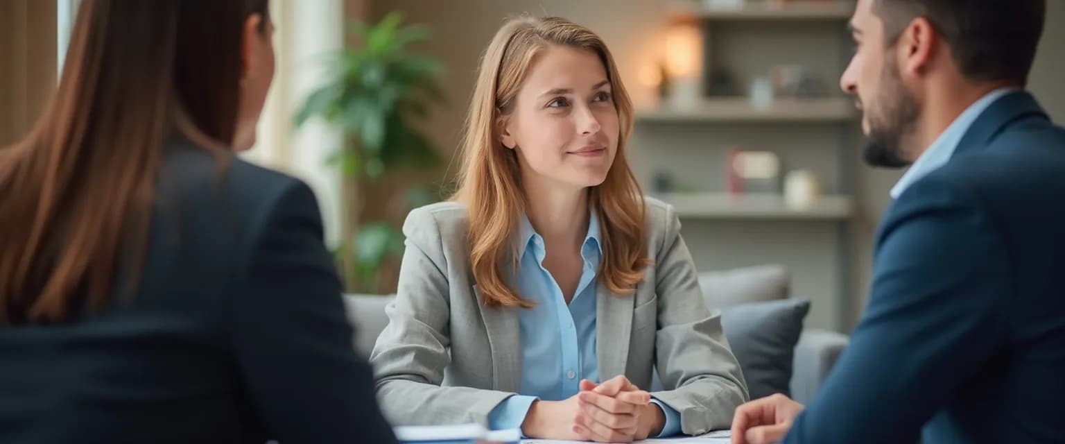 Business professionals using emotional intelligence during negotiations for better outcomes