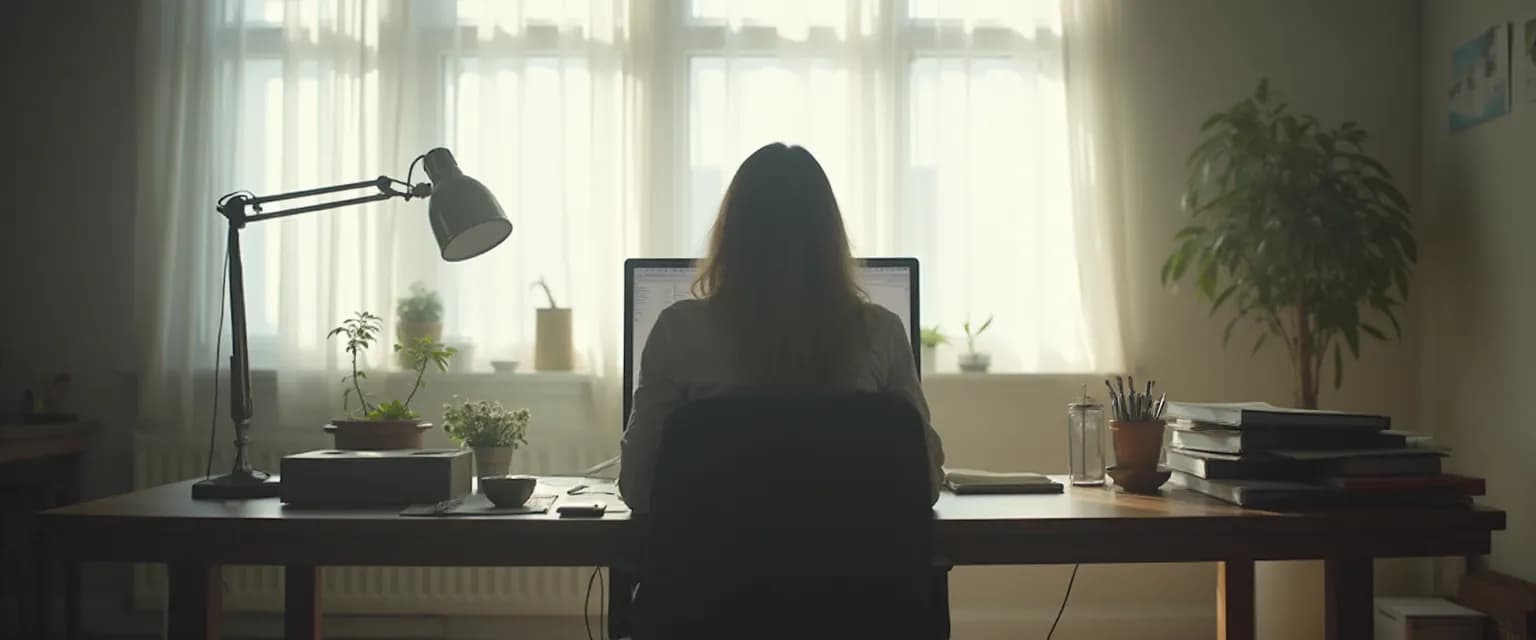 Professional showing resilience in the workplace while honoring their introverted nature