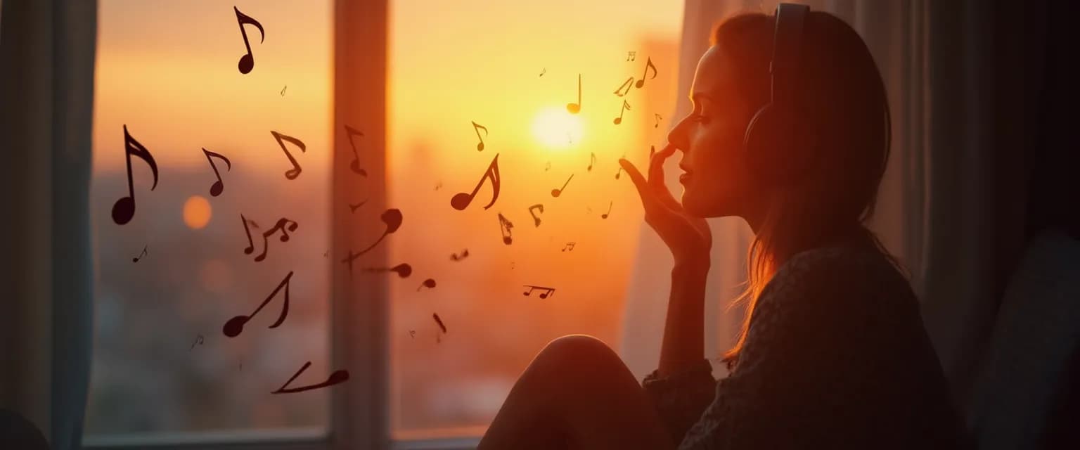 Person creating a healing breakup bootcamp playlist on their phone