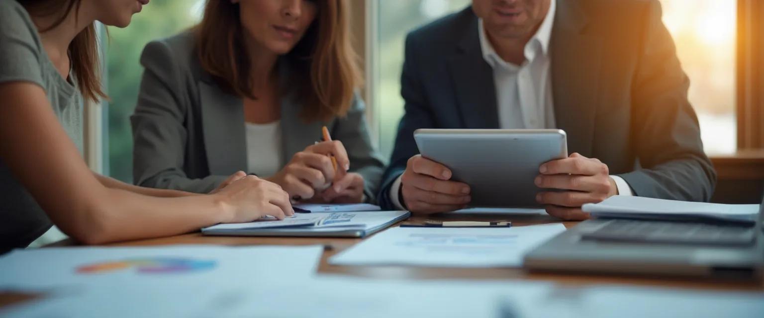 Small business team successfully adopting a digital HR app for improved efficiency