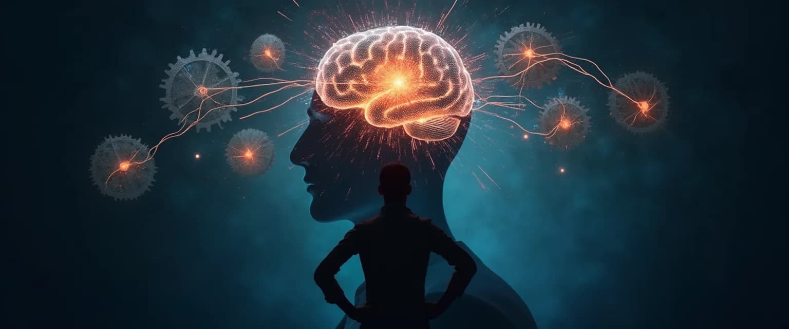 Diagram showing how your mind works differently using 5 mental models under pressure