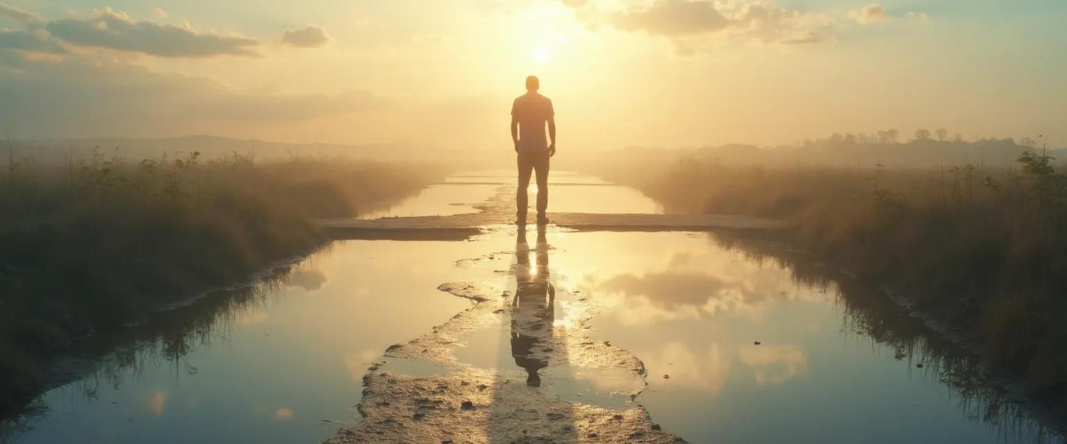 Guide to self-awareness during major life transitions showing reflection techniques