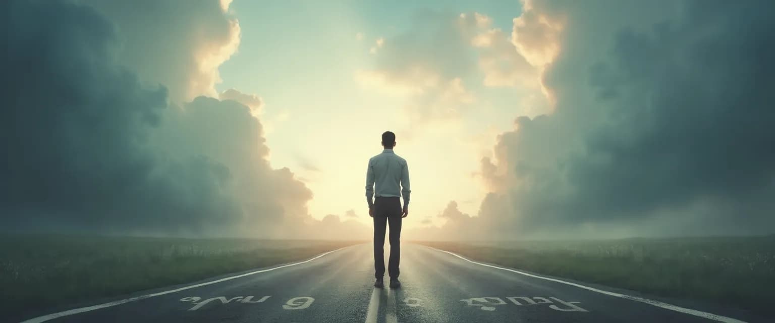 Professional navigating the 5 stages of grief after job loss while planning next career steps