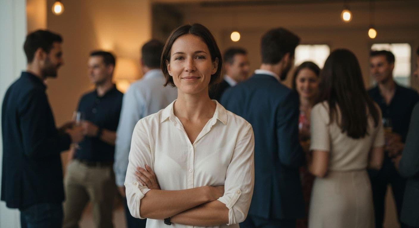 Person practicing self awareness techniques to reduce feeling self conscious in social situations