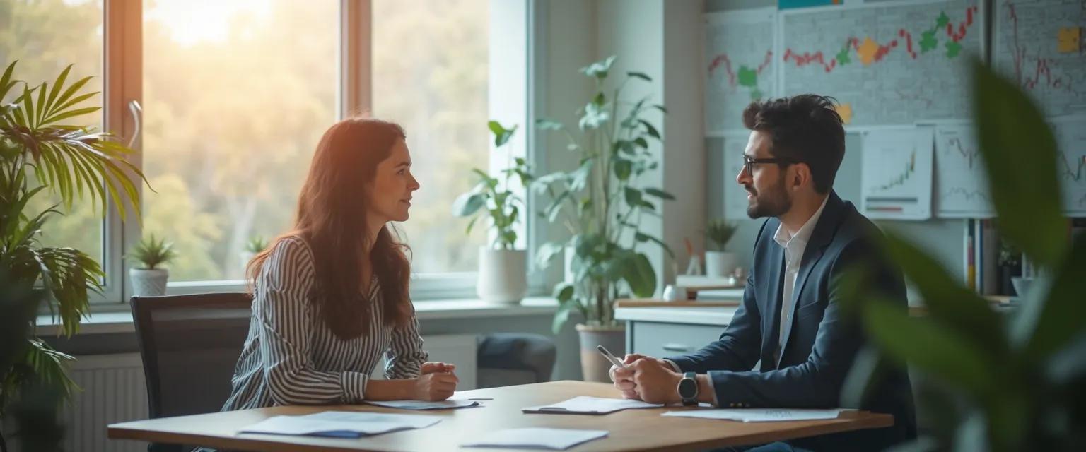Professional using radical self-awareness techniques during workplace conflict