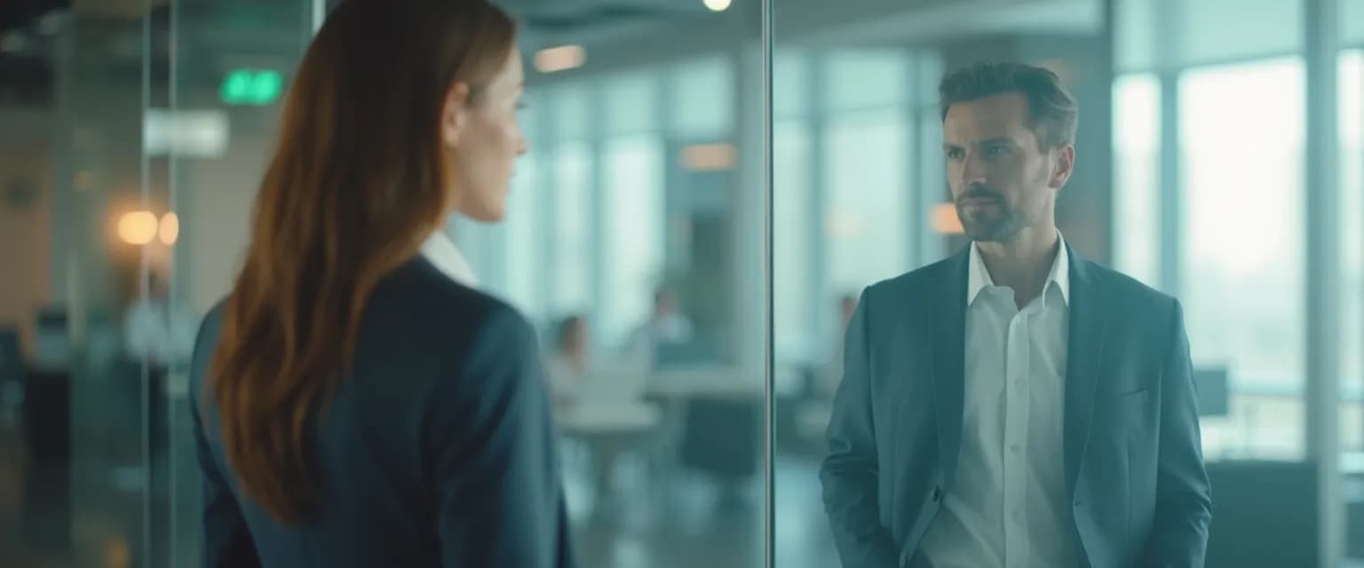 Professional reflecting on the self-awareness imperative for career advancement