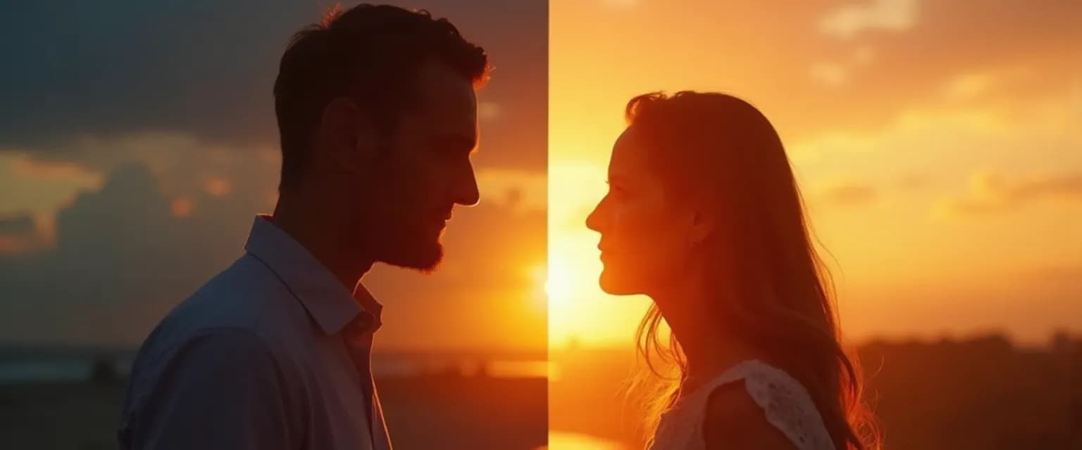 Person overcoming the feeling of finding their ex more attractive after breakup through mental resets