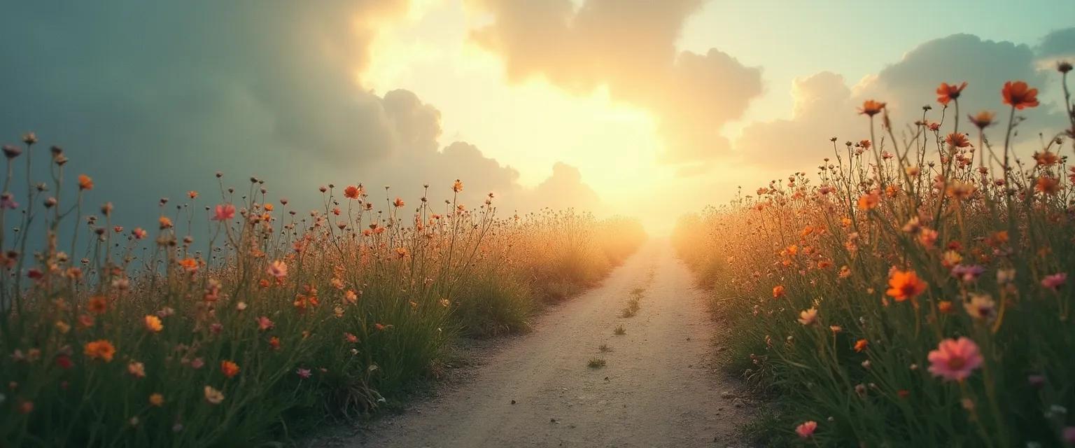 Person walking from heartbreak darkness to move on light through a 30-day healing journey