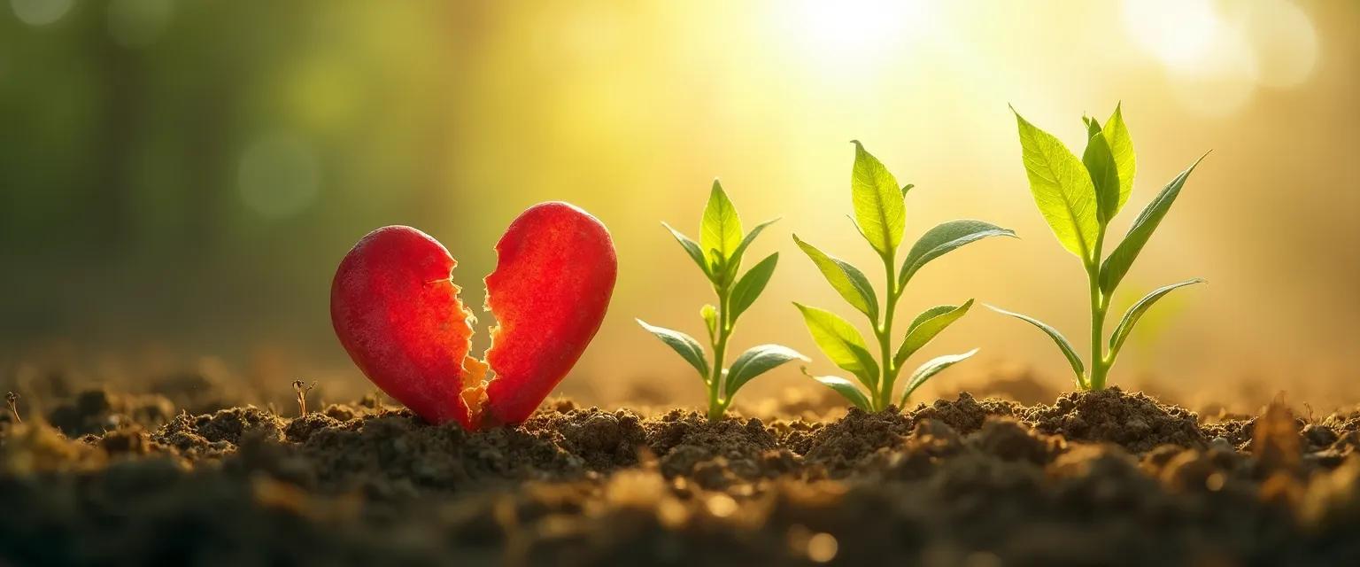 Person finding strength and new opportunities after saying I had a breakup