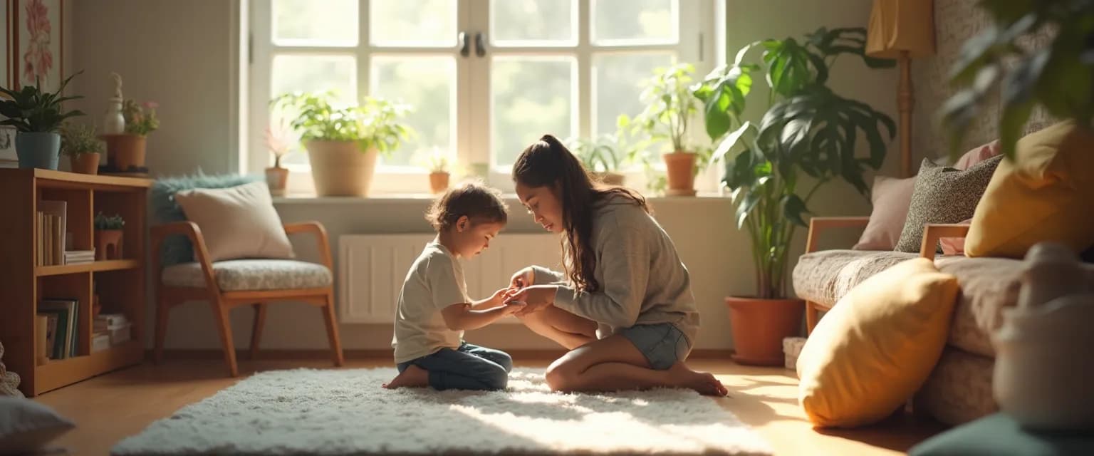 Teacher creating a trauma-sensitive classroom environment that builds resilience through compassionate teaching strategies