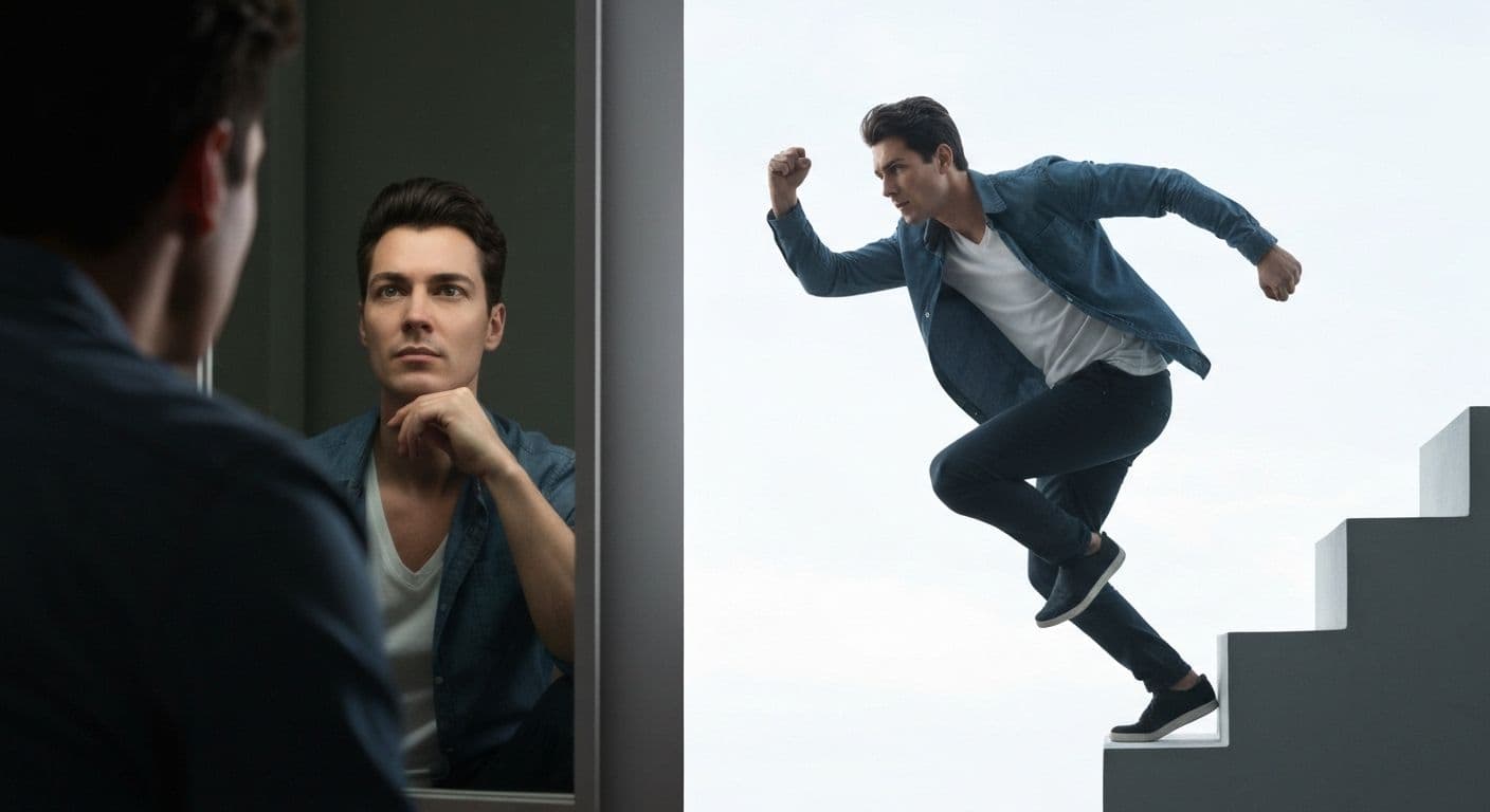 15 days of self awareness implementation blueprint showing daily action steps for transforming insights into behavioral changes