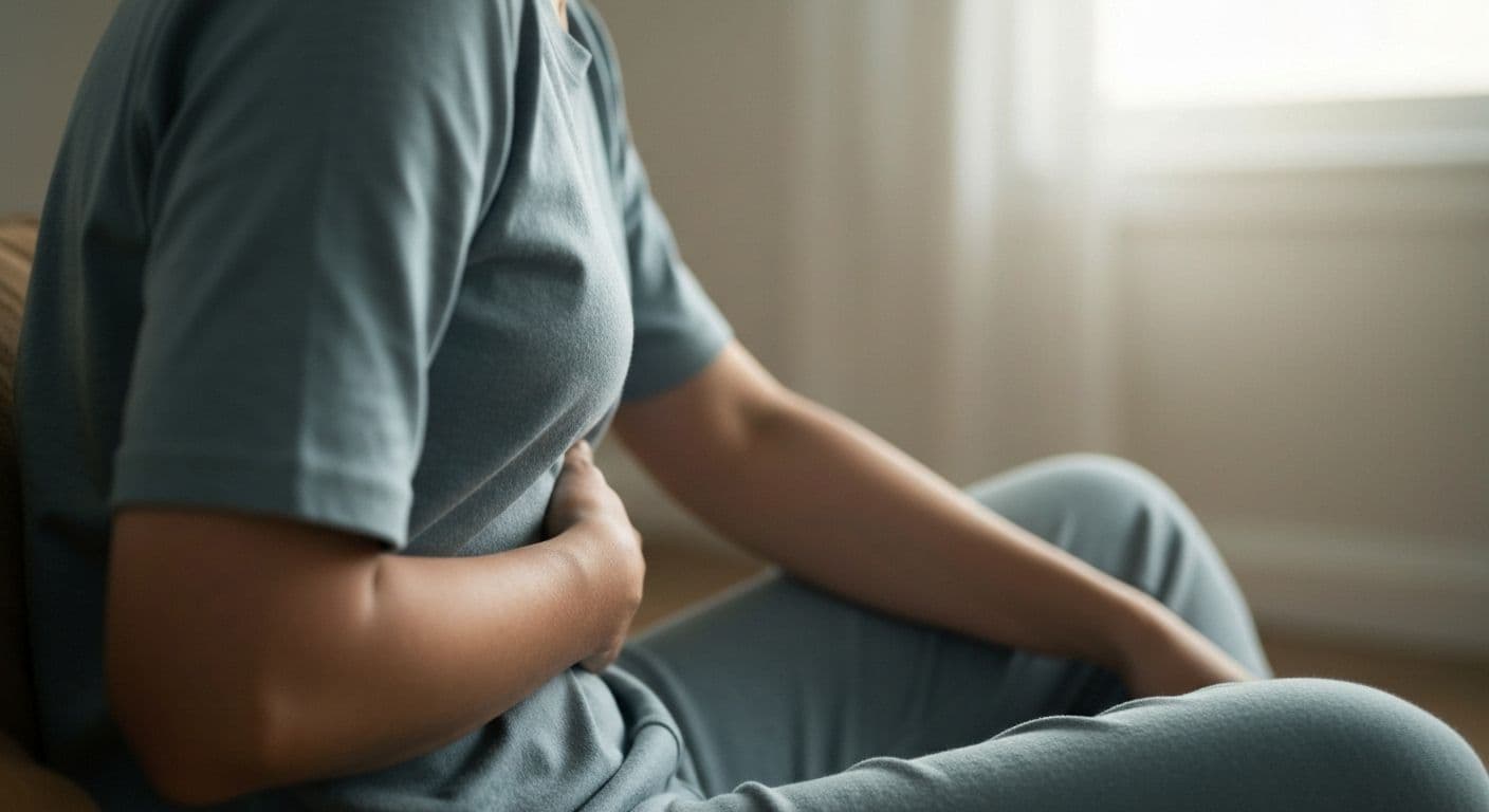 Person experiencing physical symptoms showing what grief is and how it manifests in the body before conscious awareness