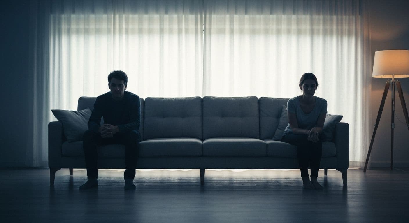 Partner experiencing emotional distance during bipolar sudden breakups and depressive episode withdrawal