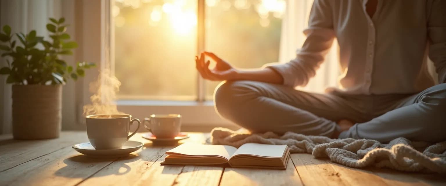 Paul McKenna demonstrating his 2-minute daily positivity rituals for mental wellbeing