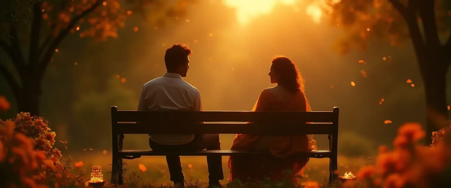 Illustrated guide to compassionate breakup lines in Hindi with cultural context