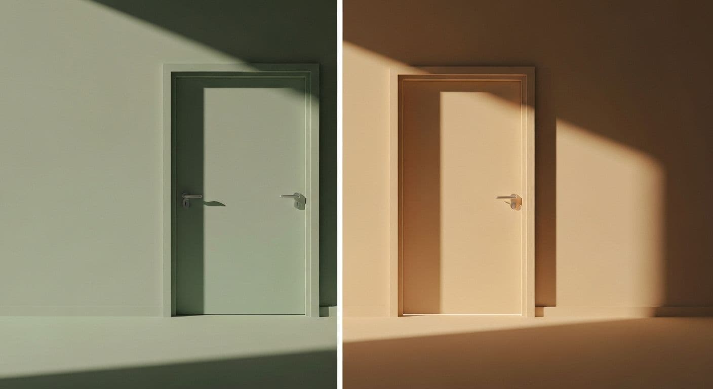 Person reflecting peacefully after second breakup with same person, showing self-compassion and growth