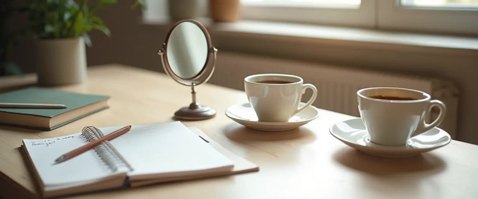 Professional satisfying their need for self awareness through daily habits that transform workplace relationships