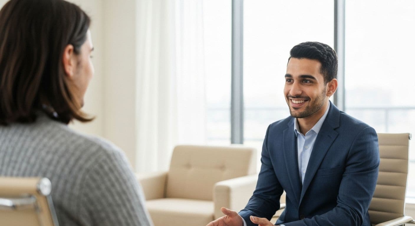 Person using breakup counselling tools on smartphone for emotional healing and growth