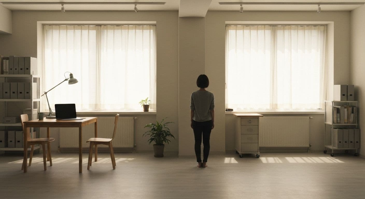 Person experiencing a liberated mind through simple daily mental clarity techniques without meditation apps