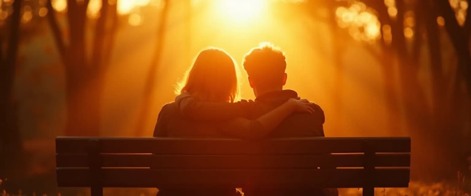 Friends supporting each other when someone loses a loved one through presence rather than words