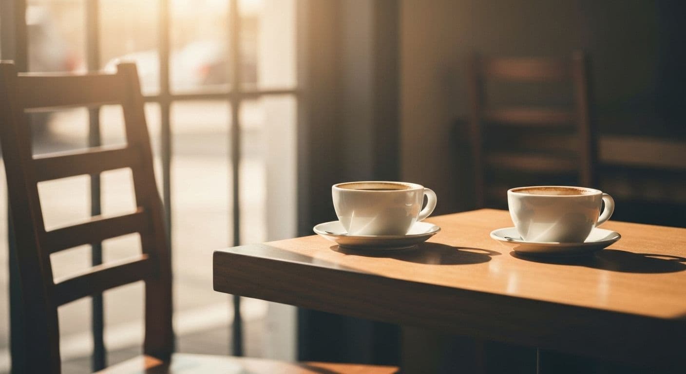 Person reflecting on loss of friendship grief with supportive visual elements representing emotional processing