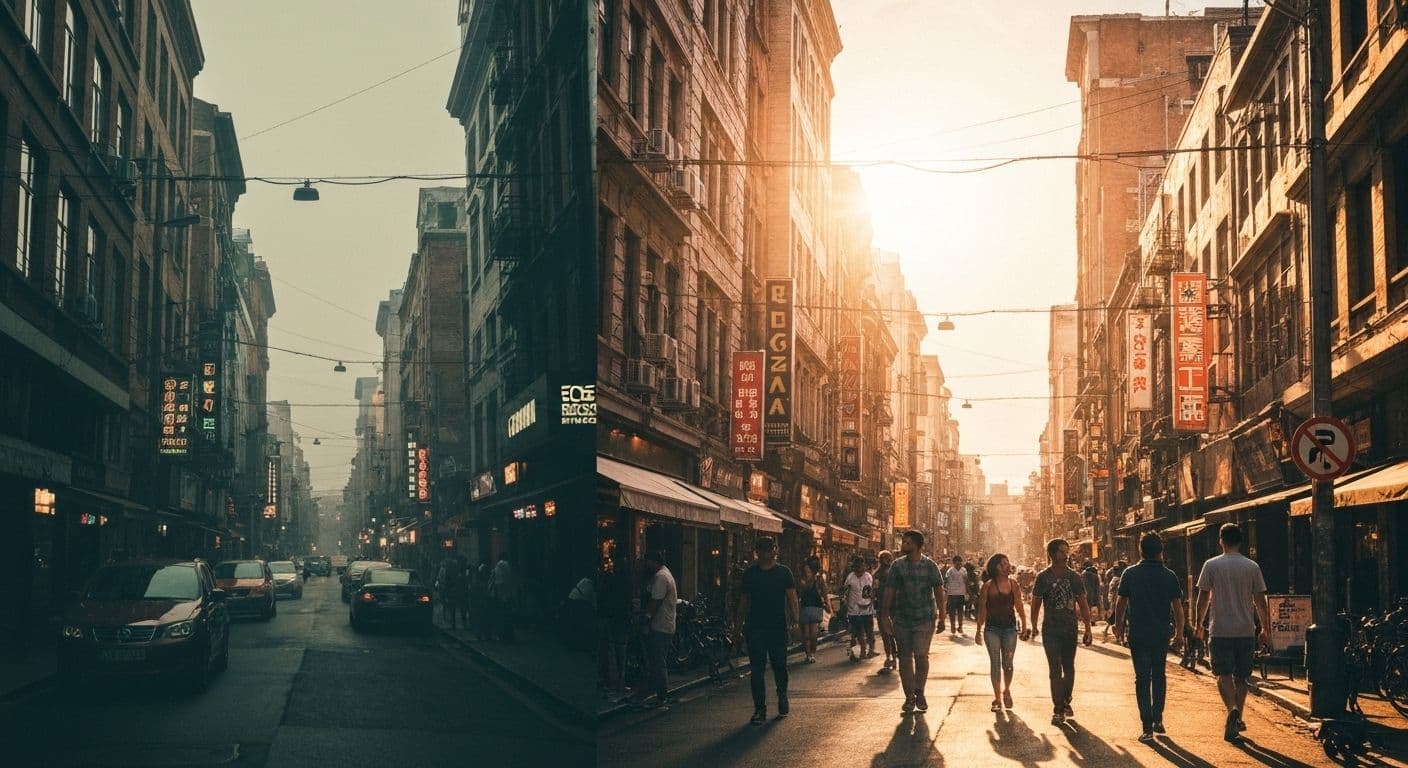 Person practicing mindfulness techniques during daily commute to maintain peace of mind in daily life