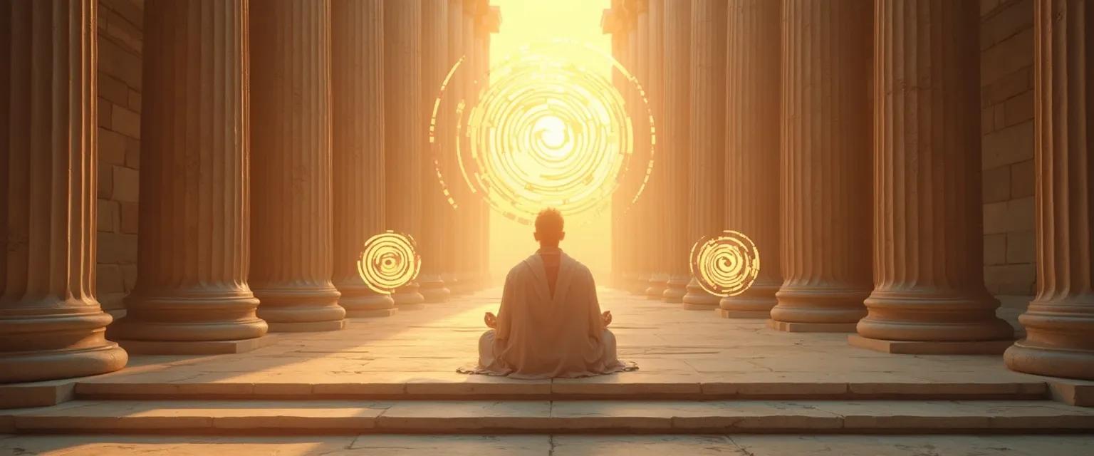 Ancient Pythagorean self awareness intervention techniques for quieting the inner critic