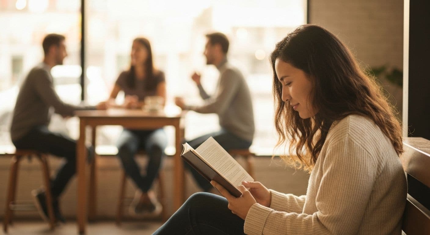 Person reconnecting with friends over coffee, representing advice for someone going through a breakup on rebuilding social connections