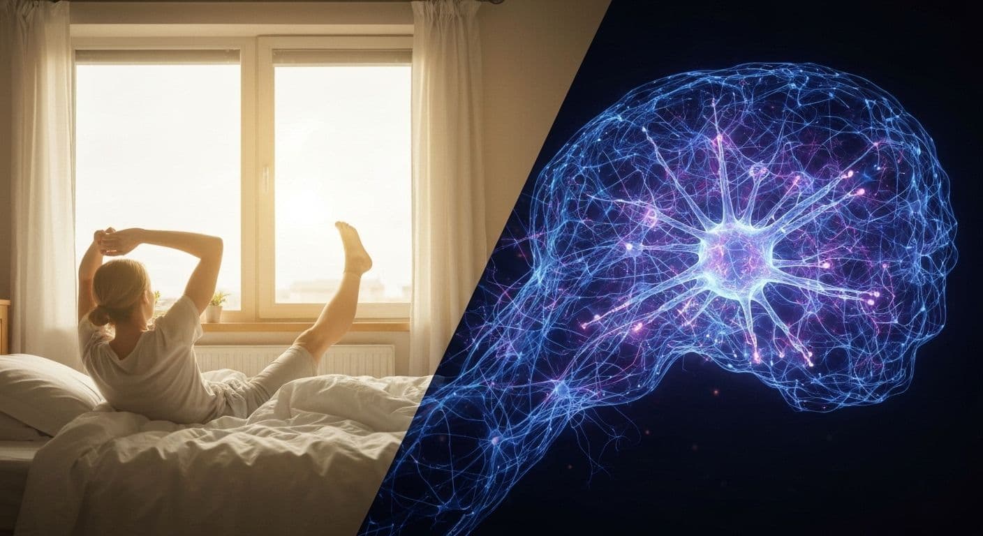 Person creating intentional morning routine while understanding how the unconscious mind shapes daily habits