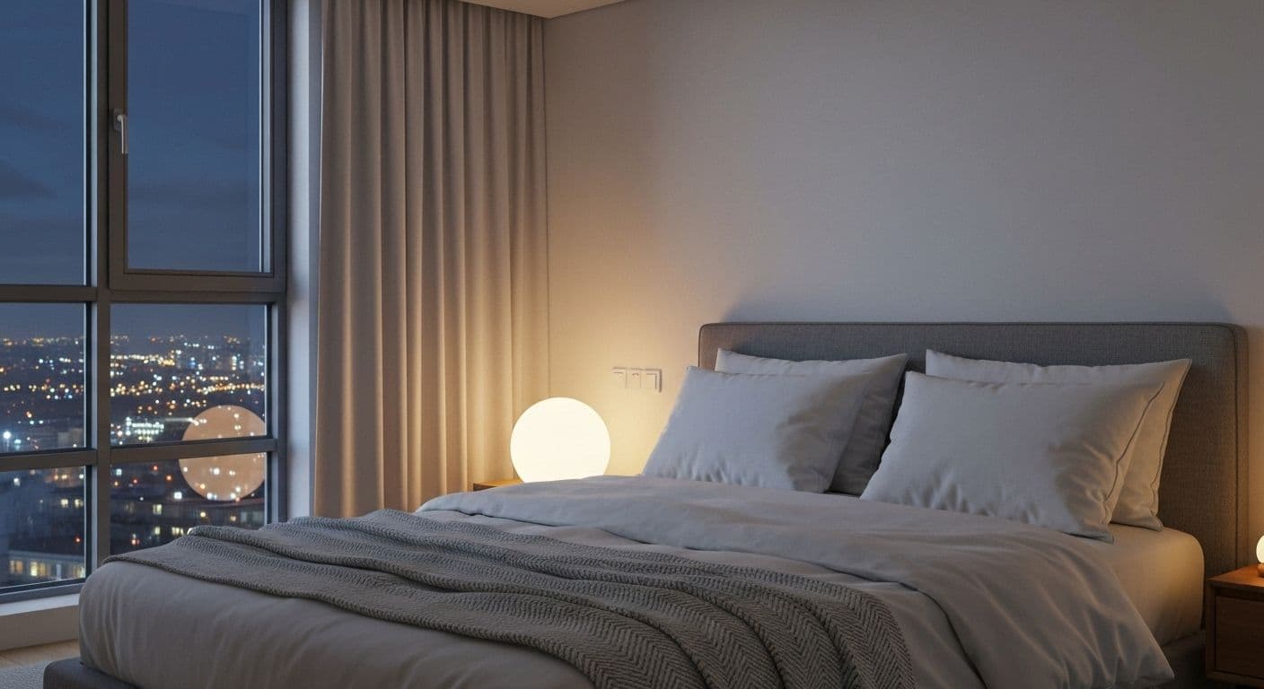 Person peacefully sleeping after learning why breakup hurts so bad at night and implementing evening routines