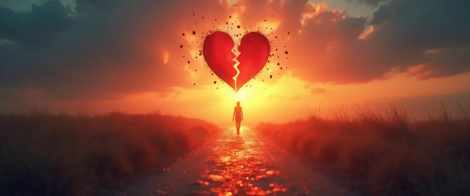 Person embracing the BreakupBrad philosophy while healing from a relationship ending