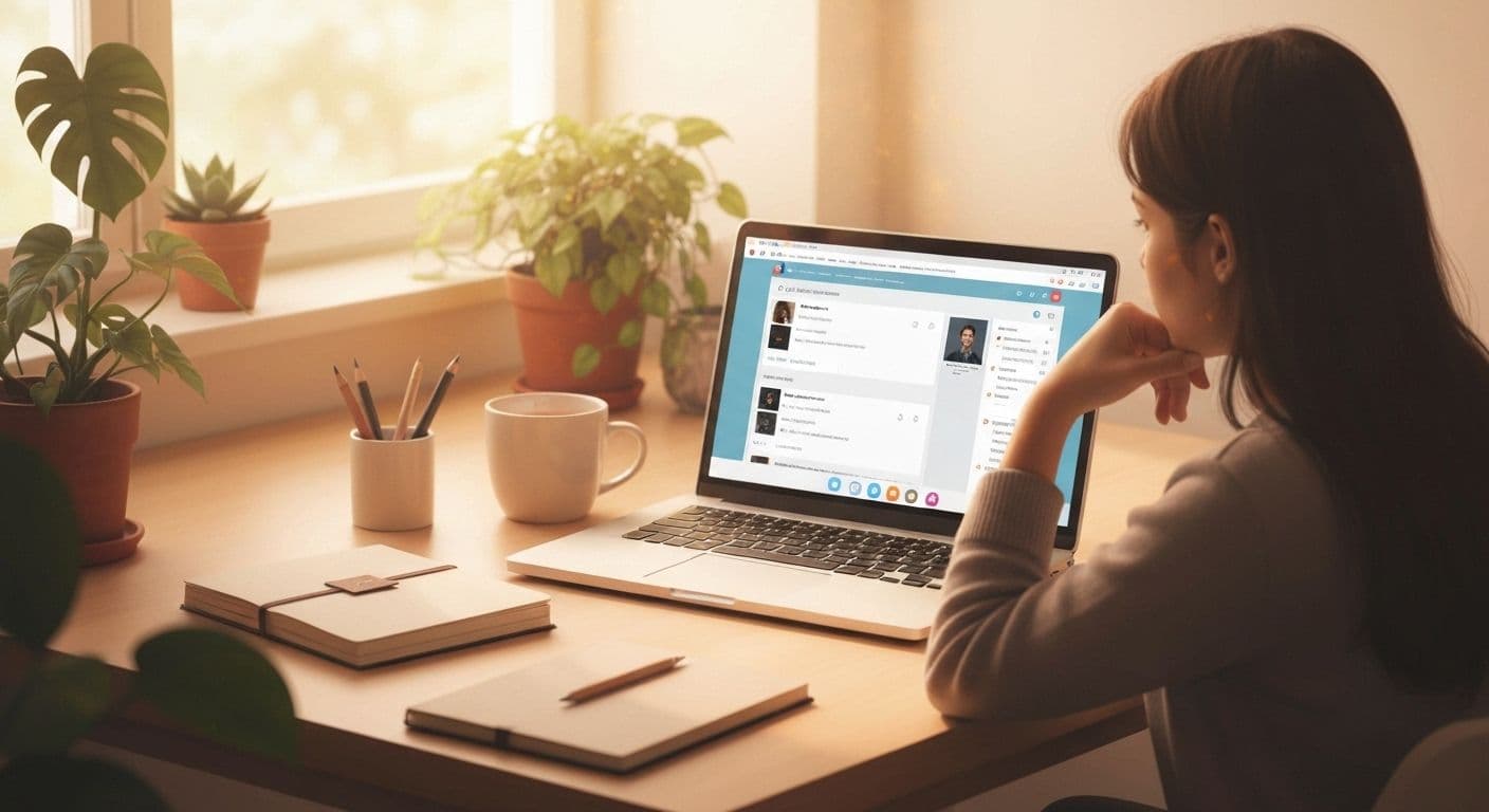 Person thoughtfully scrolling through dismissive avoidant breakup Reddit discussions on phone while maintaining healthy emotional boundaries