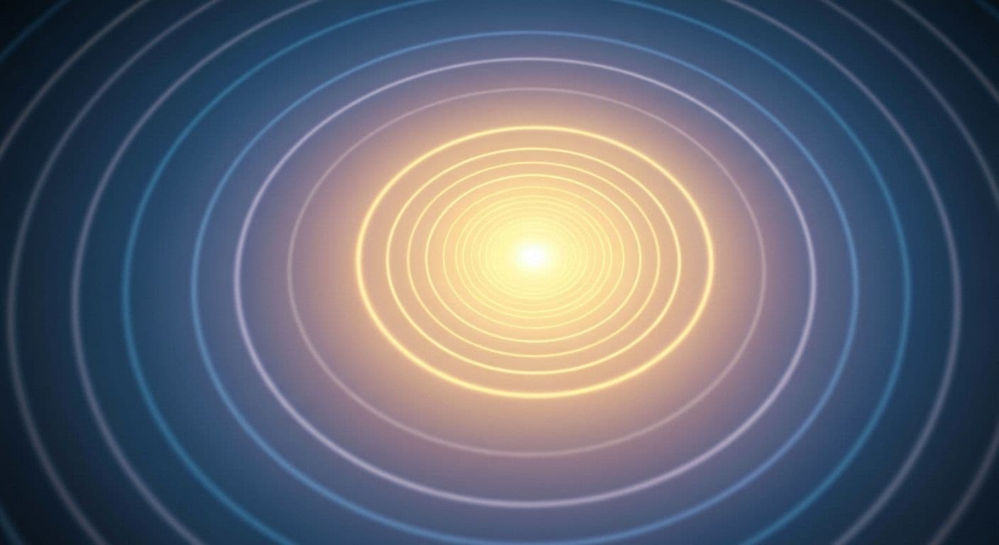 Illustration showing layers of awareness of awareness and meta-awareness for emotional growth