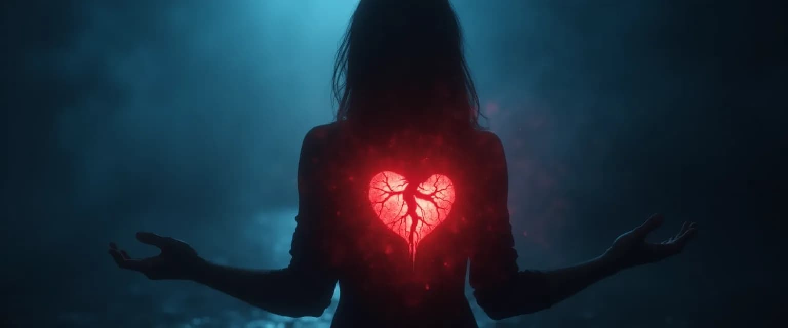 Person healing from the most painful heartbreak with self-care techniques