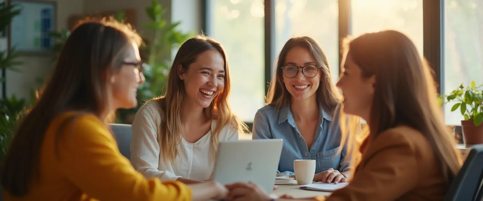 Two colleagues demonstrating the purpose of emotional intelligence through active listening and empathy at work