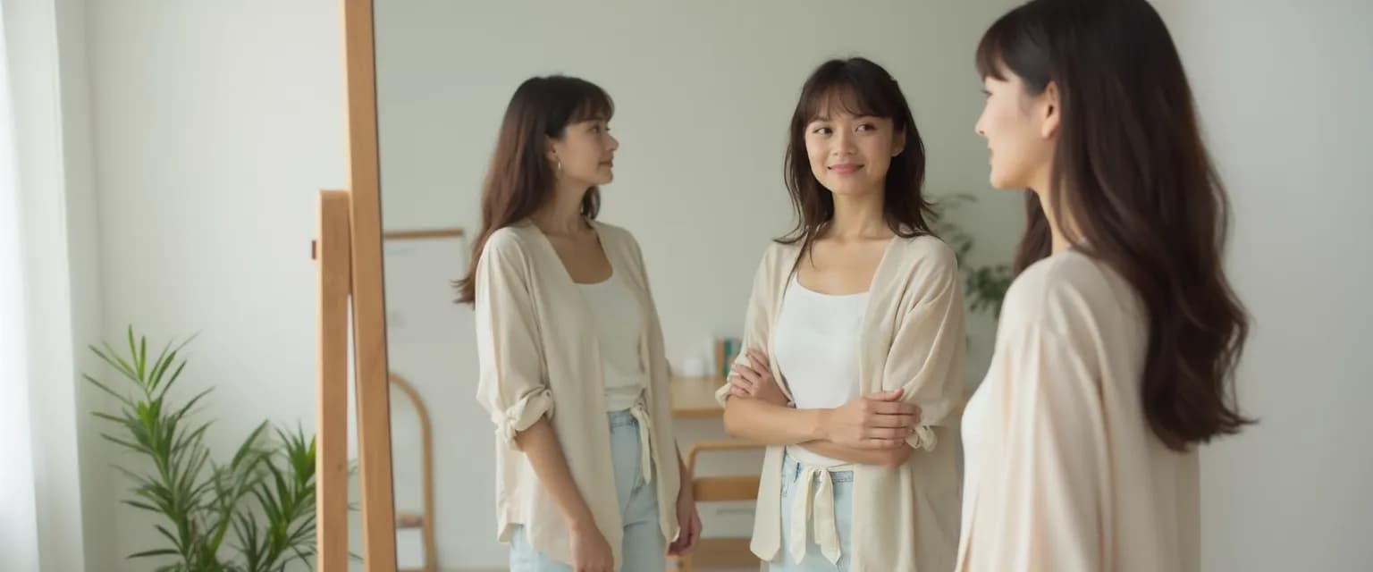 Person reflecting on Gary Vee self awareness principles while staying true to themselves