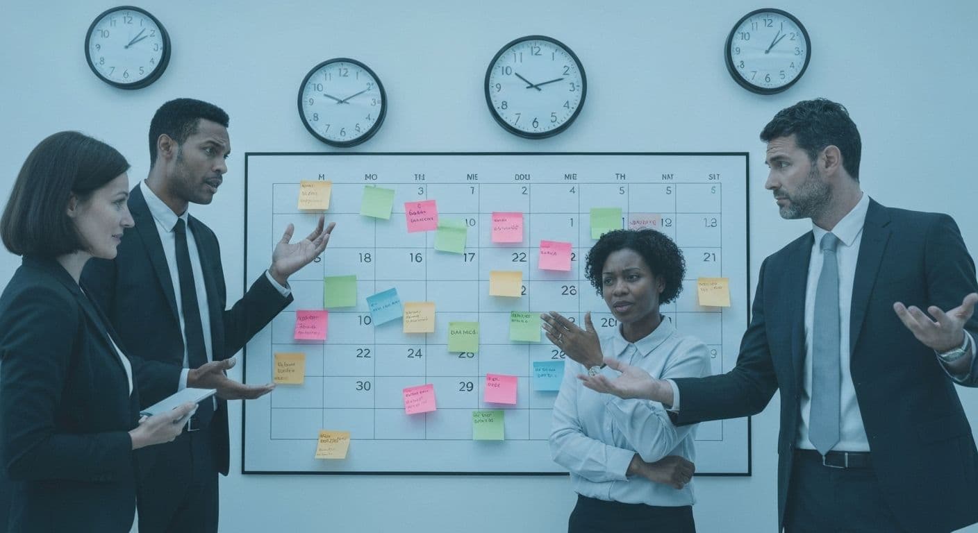 Team collaboration showing self awareness in group work improving deadline management and productivity