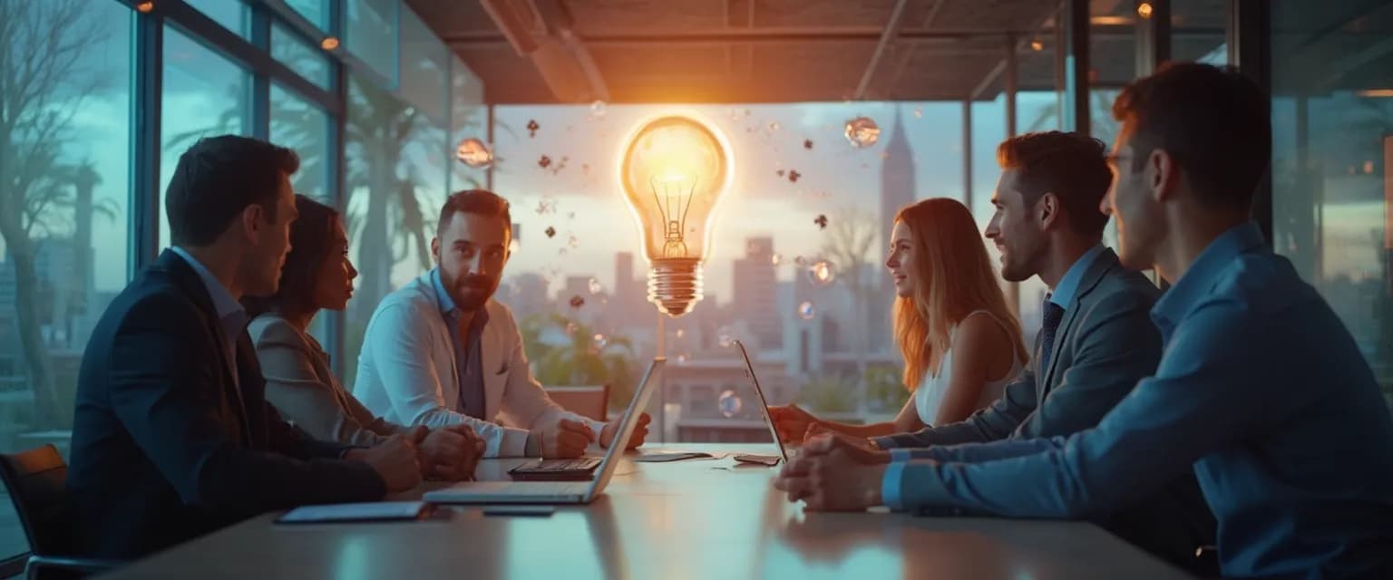 Professional team demonstrating individual awareness during workplace communication